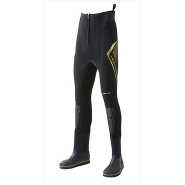 シマノ ウェーダー リミテッドプロ ジオロック スリムウェーダー ウェストハイ カットフェルト 中割 3.0 ブラックG MB