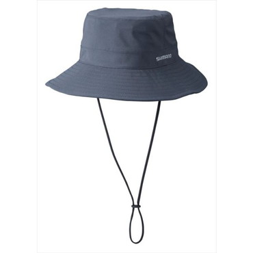 シマノ 帽子 CA-013V レインハット チャコール M