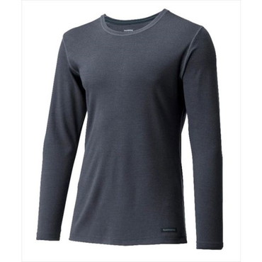 【特価】シマノ 防寒服インナー IN-010V アクティブウォーム アンダーシャツ ブラック XS