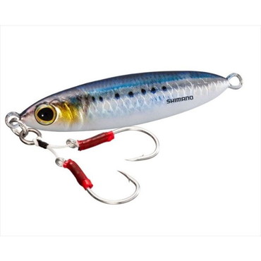 シマノ メタルジグ JM-505Q コルトスナイパー ワンダーフォール 50g 005 NRイワシ