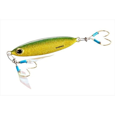 シマノ メタルジグ JU-S10T オシア スティンガーバタフライ フラットライト100g 011 ラメグリキン