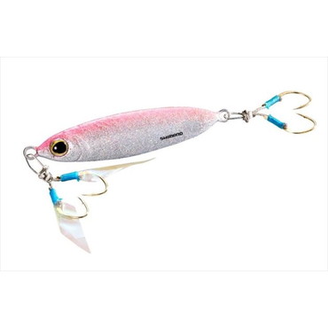 シマノ メタルジグ JU-S80S オシア スティンガーバタフライ フラットライト80g 012 ラメピンギン