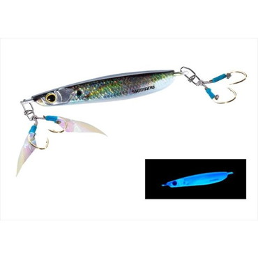 シマノ メタルジグ JU-T40S オシア スティンガーバタフライ ガトリングライトTG 40g 007 SRケイムラアジ