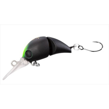 シマノ トラウトプラグ ZO-C25T カーディフ ちびとろ25S 017 マットブラック