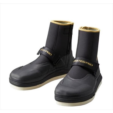 シマノ 鮎タビ FT-522W リミテッドプロ ジオロック 羊毛フェルト(中丸先ワイド) ブラック XL