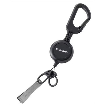 シマノ ラインカッター UH-213W カラビナリールCR ラインカッター付 ブラック
