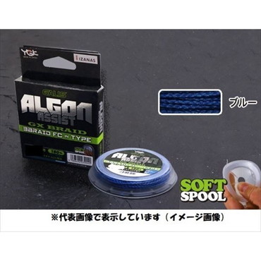 よつあみ ｶﾞﾘｽ ｱﾙｺﾞﾝ ｱｼｽﾄ GX 3BRAID FC IN TYPE 6m ﾌﾞﾙｰ 120LB(10号)