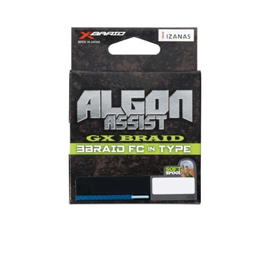 XBRAIDJAPAN ライン Xブレイド アルゴンアシスト WX FC インタイプ ブルー 6m 30号