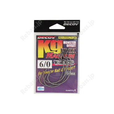 ＤＥＣＯＹ　Ｗｏｒｍ２６　Ｋｇ　ＨＯＯＫ　ＭＡＧＮＵＭ　＃６／０