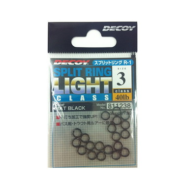 デコイ(DECOY) スプリットリング ライトクラス BK 3