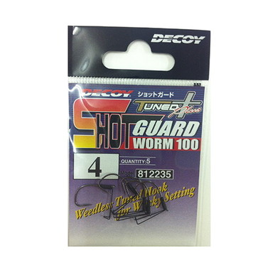 デコイ（ＤＥＣＯＹ）　ワーム１００　ショットガード　４