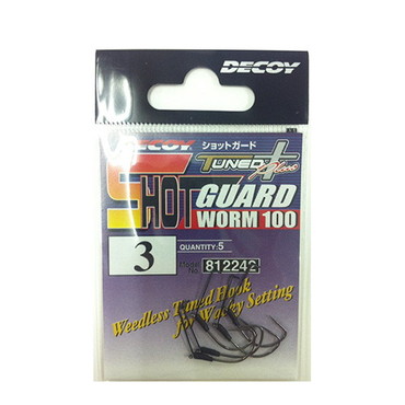 デコイ（ＤＥＣＯＹ）　ワーム１００　ショットガード　３