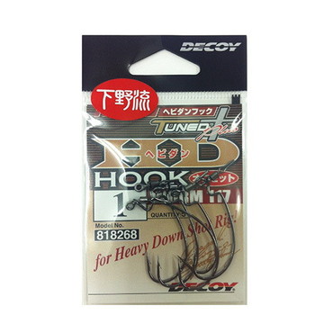 デコイ（ＤＥＣＯＹ）　ヘビダンフックオフセット　ワーム１１７　１