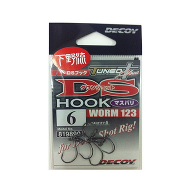 デコイ（ＤＥＣＯＹ）　ワーム１２３　ＤＳフック　マスバリ　６