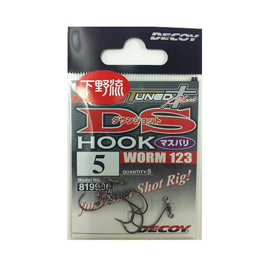 デコイ（ＤＥＣＯＹ）　ワーム１２３　ＤＳフック　マスバリ　５