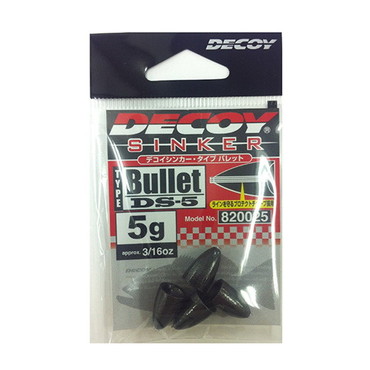 デコイ(DECOY) デコイシンカー バレットタイプ DS-5 5g