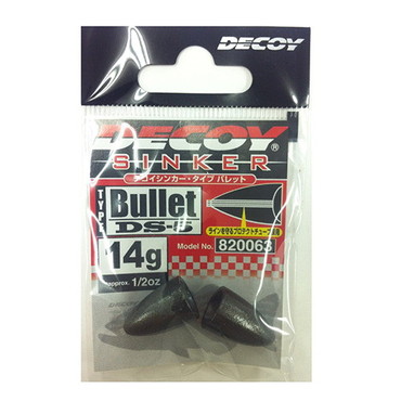 デコイ(DECOY) デコイシンカー バレットタイプ DS-5 14g