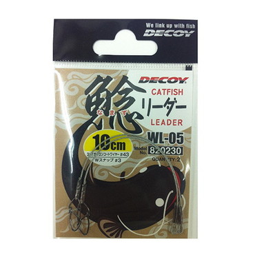 デコイ（ＤＥＣＯＹ）　鯰リーダー　ＷＬ－０５　１０ｃｍ
