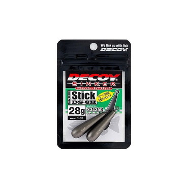 デコイ シンカー DS-6H デコイシンカー タイプスティック 28g
