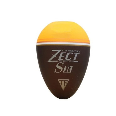 釣研 ウキ ゼクト SR 00号 ピュアオレンジ