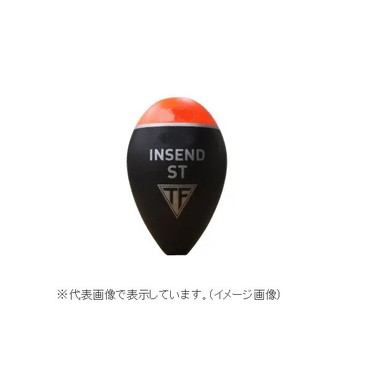 釣研 ウキ インセンドST M スカーレット 00号