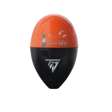 釣研 ウキ T.I.D タイプ-Qc オレンジ 1号ー2号