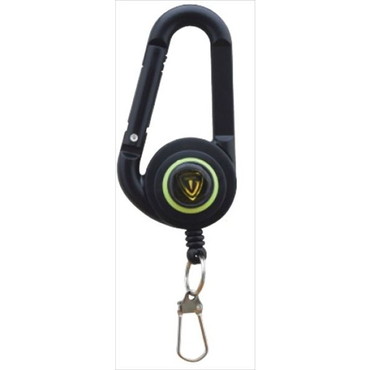 釣研 カラビナフックオンリールTKH211 2.5号 ハイグレード ブラック