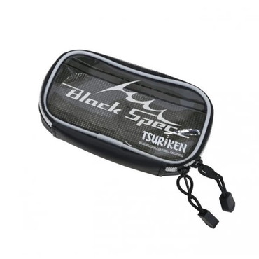 釣研 タックルバッグ BSクリアポーチ S ブラック