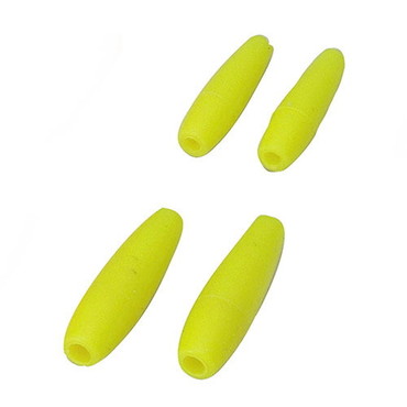 釣研　カラーウキゴム　Ｓ イエロー