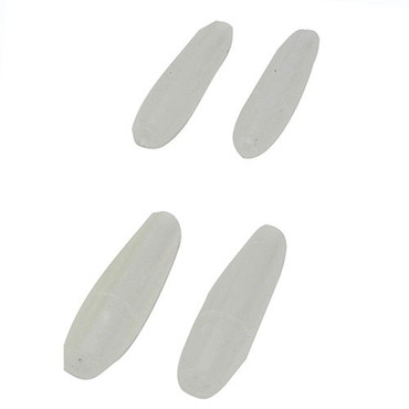 釣研 カラーウキゴム S クリア