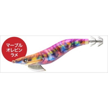 オーシャンルーラー エギ エギスタ 2.5号 マーブルオレピンラメ