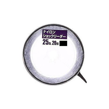 ヤマトヨテグス シーバスナイロンショックリーダー 20m グレー4号(16LB)