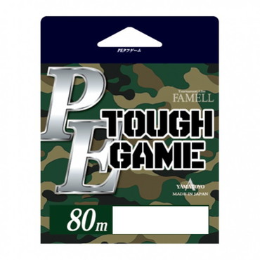 ヤマトヨ ライン NEW PEタフゲーム 80m グレー 6号