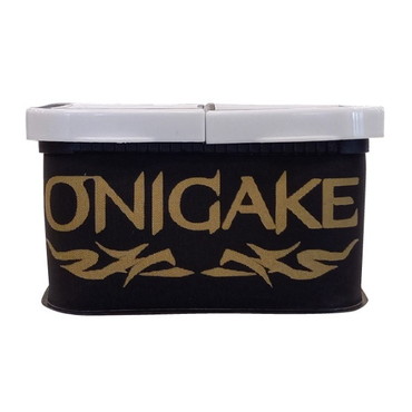 ハヤブサ 餌箱 YC231G 鬼掛 ツインサシエケース ブラック