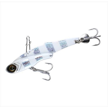 ハヤブサ/Hayabusa メタルジグ FS441-20-7 ジャックアイ フリフリバイブ シルバー青夜光ゼブラ