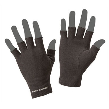 フリーノット 防寒手袋 Y4609 レイヤーテック インナーグローブ 5本カット ブラック S
