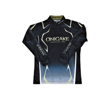 フリーノット ウェア YT412G 鬼掛 ジップアップシャツ ブラック XL