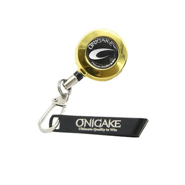 ハヤブサ ラインカッター YZ413G 鬼掛 ピンオンリール回転タイプ ラインカッター付 ゴールド