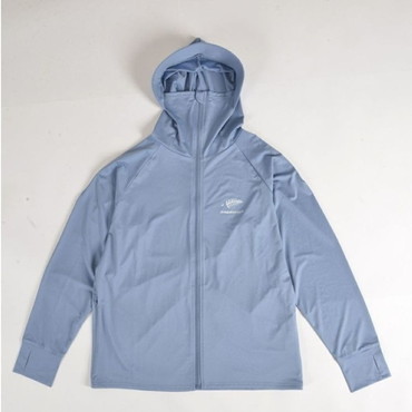 フリーノット ウェア UVフルカバーパーカIII ストレートブルー M