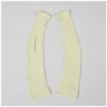 フリーノット ウェア HYOON フィット 2wayアームカバー ライトイエロー フリー