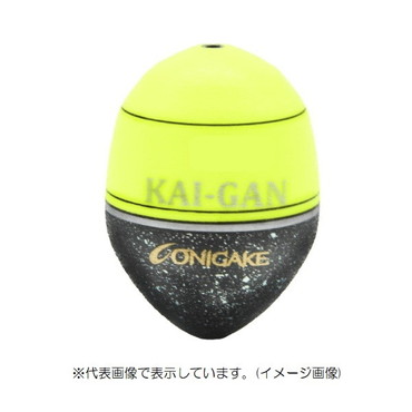 ハヤブサ ウキ 鬼掛ふかせウキKAI GAN-w B 14 イエロー