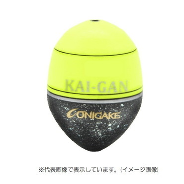 ハヤブサ ウキ 鬼掛ふかせウキKAI GAN-w 3B 14 イエロー