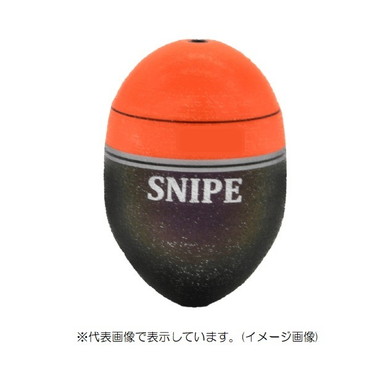 ハヤブサ ウキ 鬼掛ふかせウキSNIPE-w G3 16 オレンジ