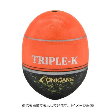 ハヤブサ ウキ 鬼掛ふかせウキTRIPLE-K 5B 16 オレンジ