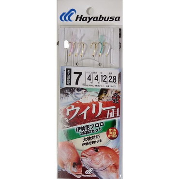 ハヤブサ　SN171 海戦ウィリー五目伊勢尼フロロ3×2 7-4