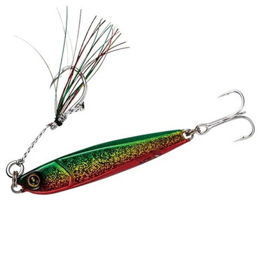 ハヤブサ メタルジグ FS415 ジャックアイエース 20g　4 ケイムラアカミドキン