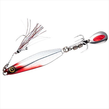 FINA フィナ メタルジグ FS417 ジャックアイ マキマキ 60g 8 流血シルバー