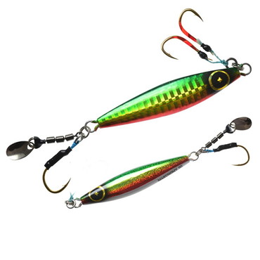 ハヤブサ（ＦＩＮＡ） FS432 ジャックアイ マキノミー 40g ケイムラアカミドキンブルーグローベリー