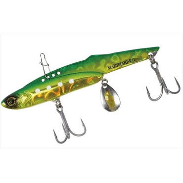 FINA フィナ メタルジグ FS439 ジャックアイ マキマキバイブ 40g 4 ミドキン緑夜光ドット