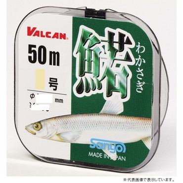 サンヨ－ナイロン　わかさぎ５０ｍ　ブラック　０．８号　ブラック